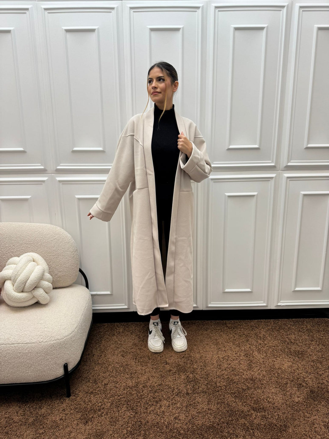 Modischer Oversized Damen Mantel